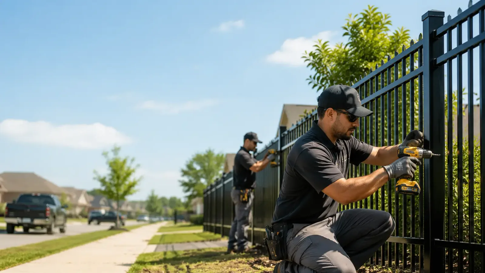 Metal Fence Installation in Geneva, ID